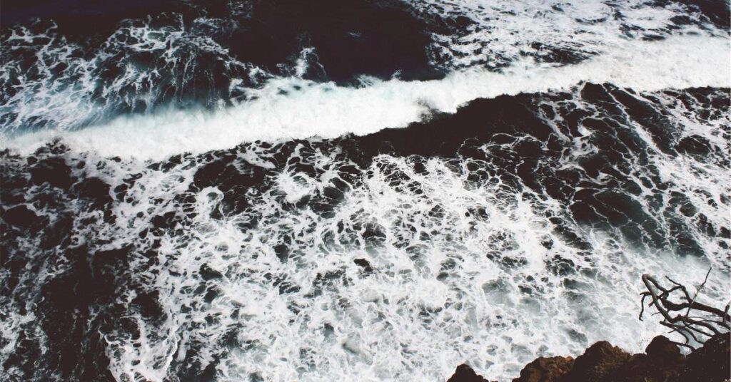 Real estate office desk with contracts and property documents for shredding